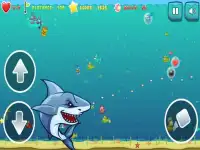 Ataque de tubarão faminto 2 - jogos de tubarão Screen Shot 2