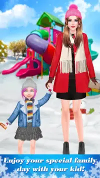 Mommy & Baby Winter Family Spa Screen Shot 1