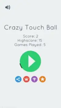 Crazy Touch ball Screen Shot 1