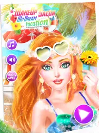 MakeUp Salon My Dream Vacation - Fashion Girl Game Screen Shot 20