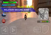 Motocicleta Zombie Policía Screen Shot 3