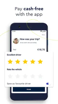 FREE NOW (mytaxi) - Taxi Booking App Screen Shot 4