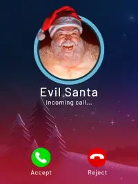 Evil Santa Call Prank Screen Shot 1