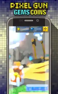 Gems Pixel Gun 3d Cheats Simulator Screen Shot 0