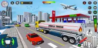 Oil Truck Transport Driving 3D Screen Shot 0