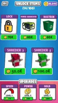 Shredding Sim Screen Shot 1