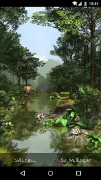 3D Rainforest Live Wallpaper Screen Shot 6