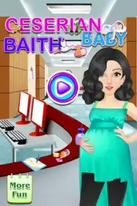 Caesarean birth girls games Screen Shot 0