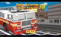 Fire Fighter Truck Rescue 3D Screen Shot 5