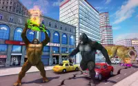 Crazy Gorilla GT Parkour: Free Mega Ramp Stunts Screen Shot 3
