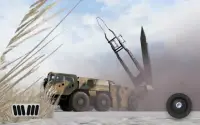 सेना मिसाइल लांचर 3 डी ट्रक: सेना ट्रक खेलों Screen Shot 6