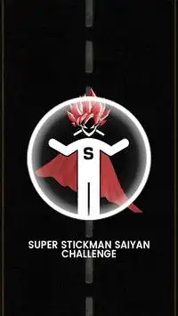 Super Stickman Saiyan - Super Stickman Challenge Screen Shot 0