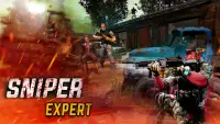 Sniper game: Shooter: shooting games: 3D sniper Screen Shot 1