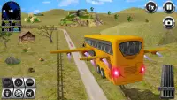 Flying Bus Simulator Bus Games Screen Shot 5