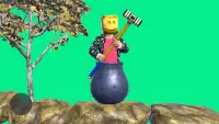 Pot Man Hammer Man Climber 3D Screen Shot 3