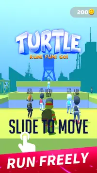 Turtle Parkour Race 3D - Free Screen Shot 0