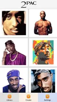 2Pac Color by Number - Pixel Art Game Screen Shot 1
