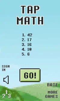 Mental math games - Brain training Screen Shot 1