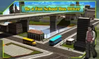 School Bus Driver 3D Simulator Screen Shot 3