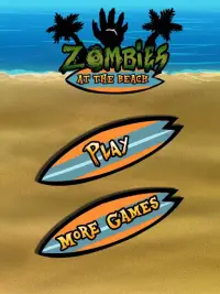 Zombies di pantai Screen Shot 14