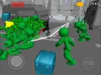 Stickman Killing Zombie 3D Screen Shot 8