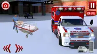 ang emerhensiyang ambulansya ay nagliligtas-kaligt Screen Shot 1