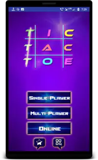 Tic tac toe online with friends Screen Shot 0