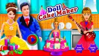 Doll Cake Maker Cooking Game Screen Shot 0