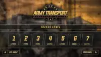 Offroad Exército dos EUA simulador de transporte Screen Shot 2