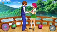 Anime Lise Kız Oyunları Screen Shot 3