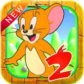 Tom e super Jerry selva aventura - Jogo run dash