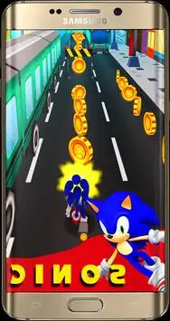 free Subway Super Sonic Run 3D Screen Shot 3