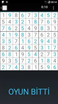 Sudoku oyunu Screen Shot 3