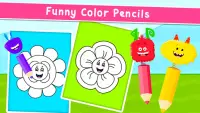 Coloring Games for Kids - Drawing & Color Book Screen Shot 7