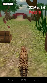 Animal Run :Cheetah 3D Screen Shot 3