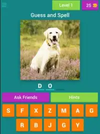 Kids Spelling Quiz - Animals and Birds Screen Shot 4