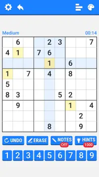 Sudoku Master - Free Classic Sudoku Puzzles Screen Shot 1
