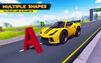 ABC Alphabet Crash Car Driving Screen Shot 2