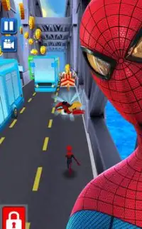 Subway avengers Infinity Dash: spiderman & ironman Screen Shot 7