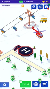 Ski Resort: Idle Snow Tycoon Screen Shot 4