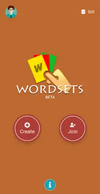 WordSets - Multiplayer Online Game with Voice Chat Screen Shot 0