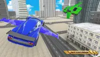 Flying Car Shooting Death Racing Drift Screen Shot 4