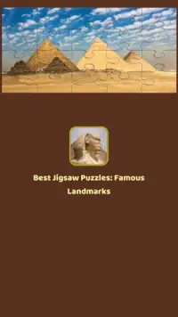 Meilleur jeu de puzzle: monuments célèbres Screen Shot 0