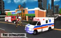 911 Police Car Simulator 3D : Emergency Games Screen Shot 2