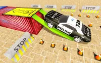 Parking de voiture police 3D Screen Shot 1