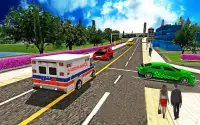 Idle Highway Ambulance Ultra Tycoon : 3D Sim 2019 Screen Shot 0