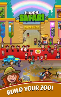 Happy Safari - the zoo game Screen Shot 0