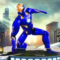 Superhero Iron Steel Robot - Rescue Mission 2020