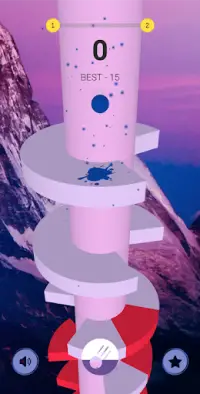 Super Jumping 3D : drop ball helix Screen Shot 3