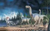 恐竜のジグソーパズル Screen Shot 2